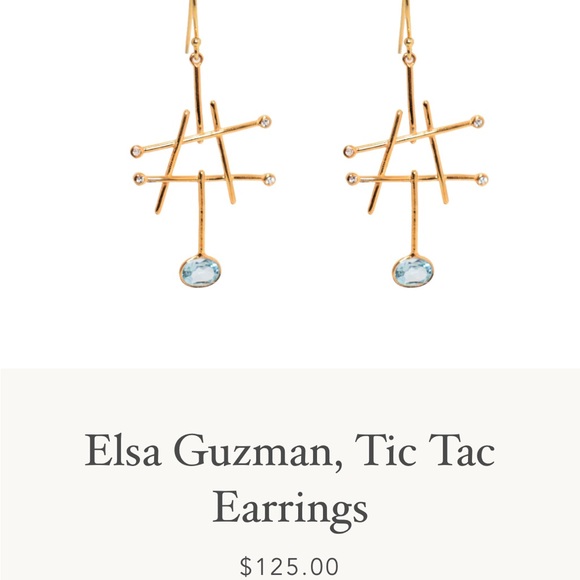 New Elsa Guzman Tic Tac Earrings - Picture 2 of 5